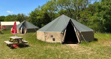 Nomadic bell tents
